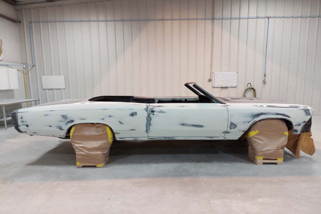 Custom 1966 Chevelle Convertible SS hot rod body work