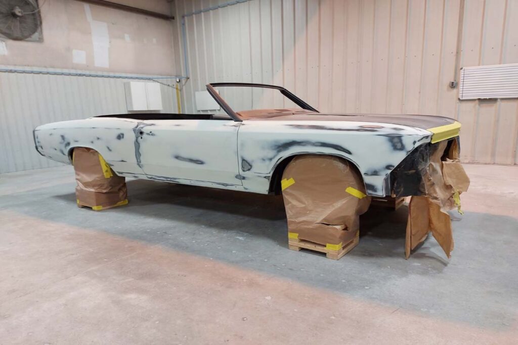 Custom 1966 Chevelle Convertible SS hot rod body work