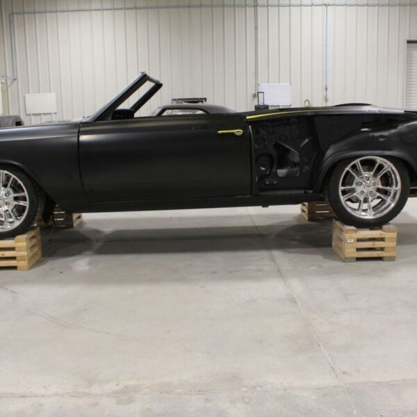 Custom 1966 Chevelle Convertible SS hot rod bare metal body work