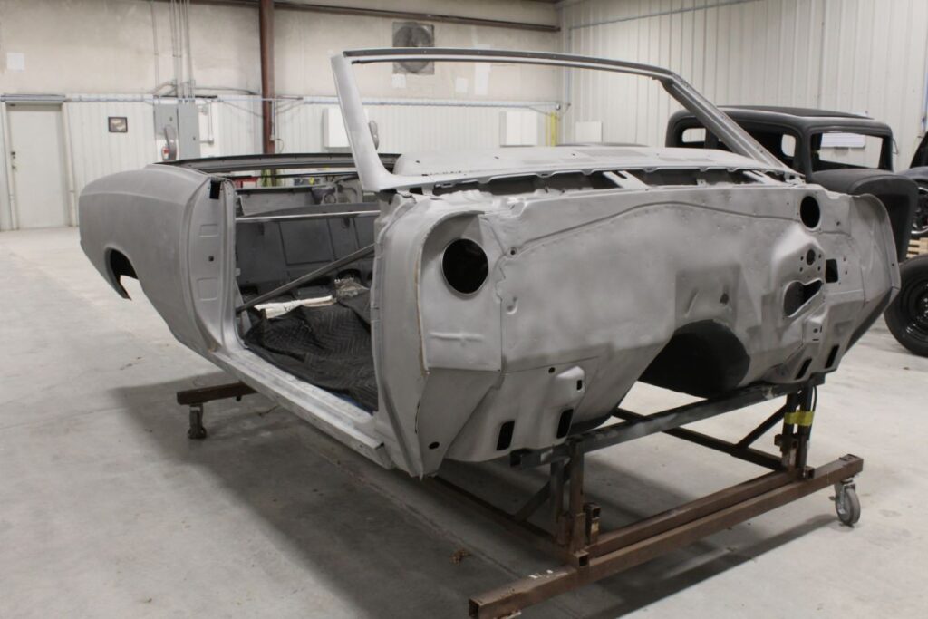 Custom 1966 Chevelle Convertible SS hot rod bare metal body work