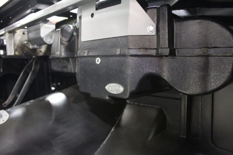 Custom 1969 Fastback Mustang with supercharged coyote engine vintage air system