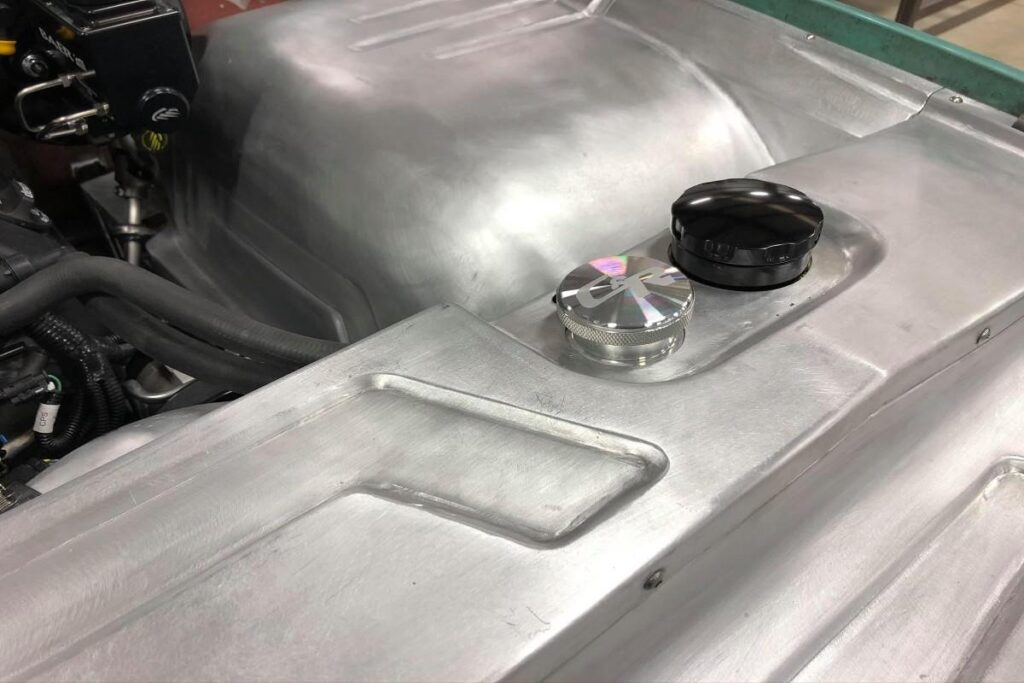 Custom 1968 Chevy C10 Hot Rod Truck Engine Bay Fabrication