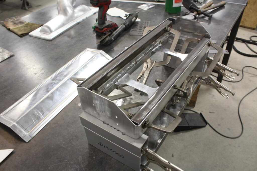 Custom 1968 Chevy C10 Hot Rod Truck Intake Fabrication