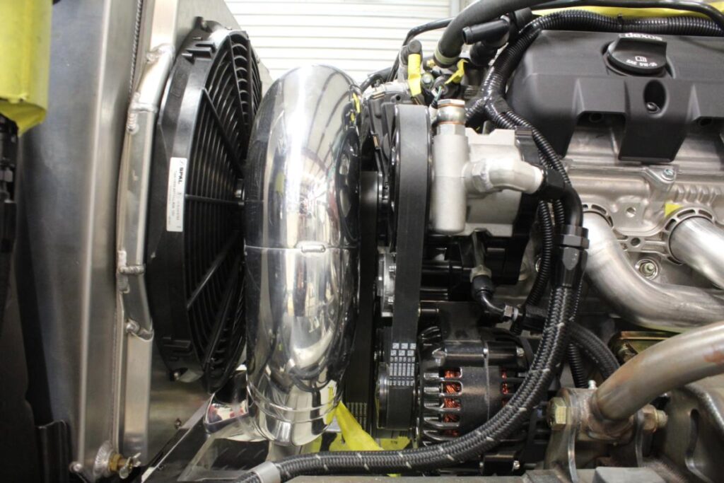 Custom 1968 Chevy C10 Hot Rod Truck Intake Fabrication