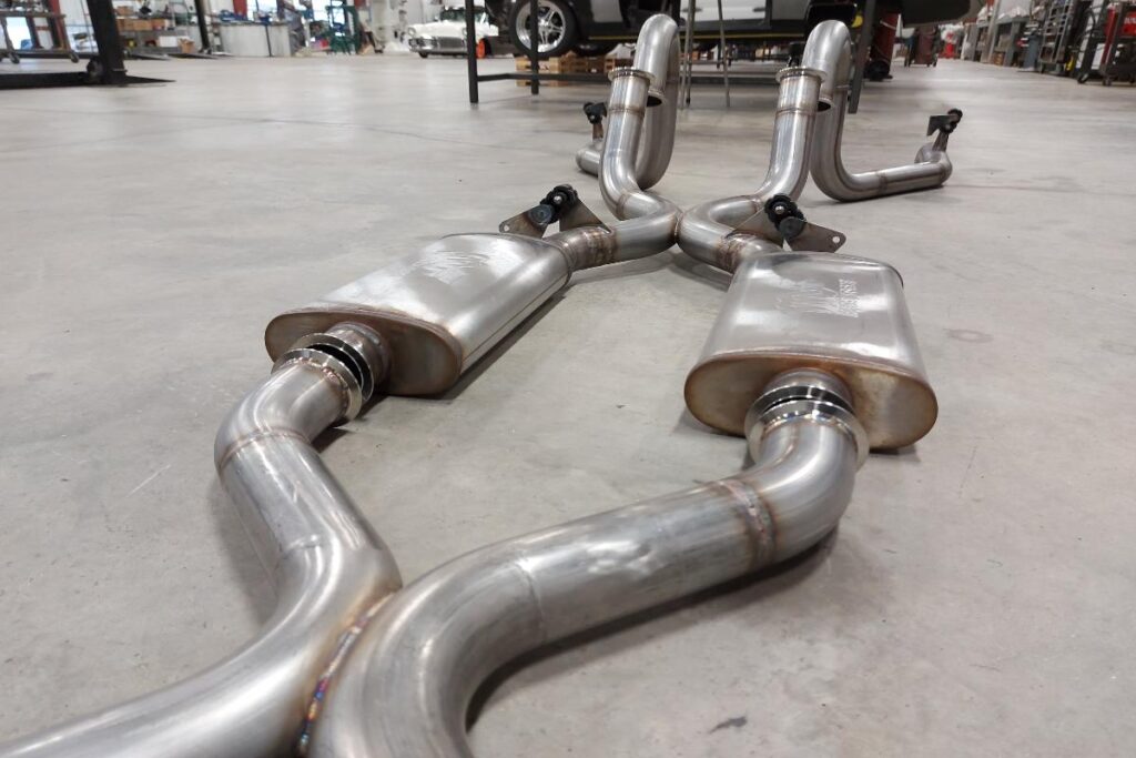 Custom 1968 Chevy C10 Hot Rod Truck Magnaflow Exhaust Fabrication