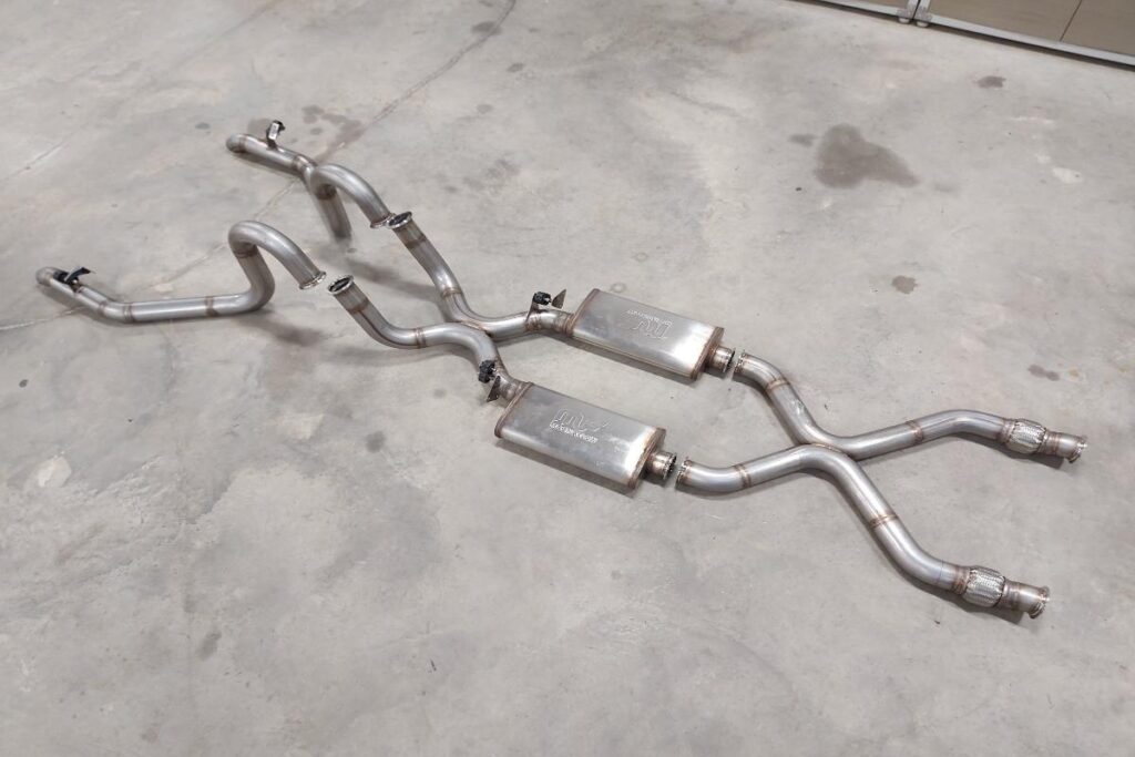 Custom 1968 Chevy C10 Hot Rod Truck Magnaflow Exhaust Fabrication