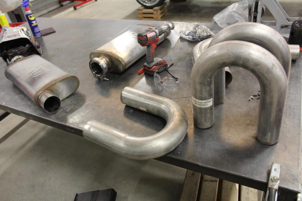 Custom 1968 Chevy C10 Hot Rod Truck Magnaflow Exhaust Fabrication