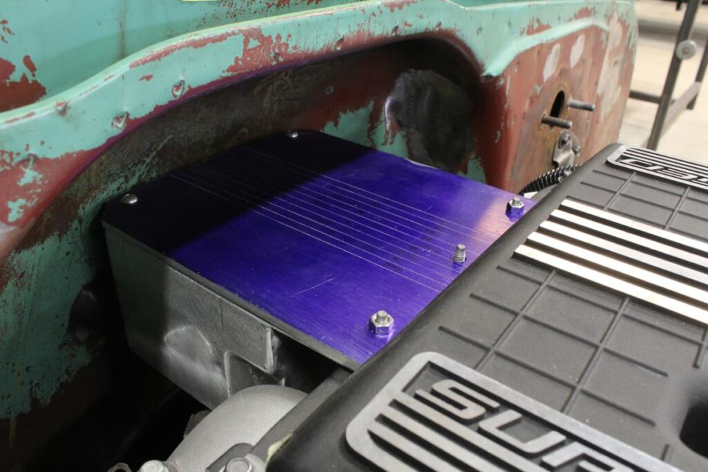 Custom 1968 Chevy C10 Hot Rod Truck computer box Fabrication