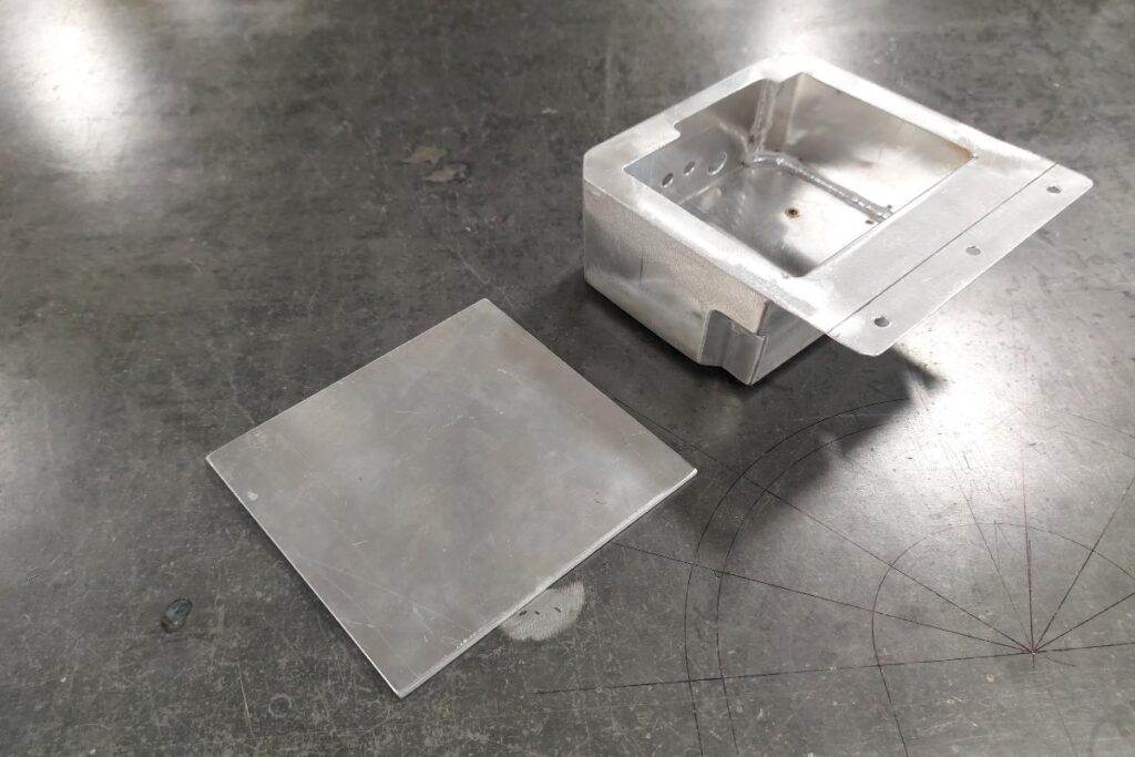 Custom 1968 Chevy C10 Hot Rod Truck computer box Fabrication