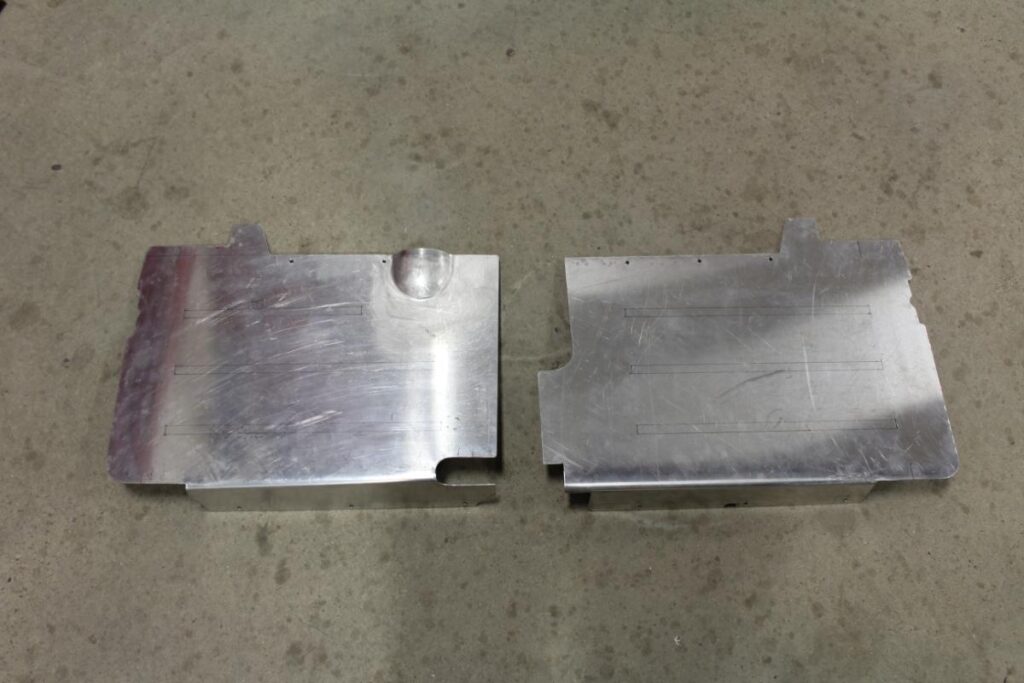 Custom 1968 Chevy C10 Hot Rod Truck close out panel Fabrication