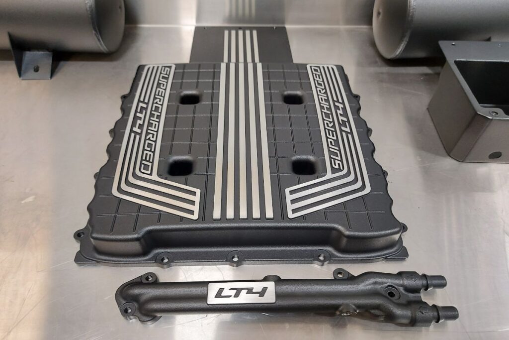 Custom LT4 1968 Chevy C10 Hot Rod Truck Parts powder coated