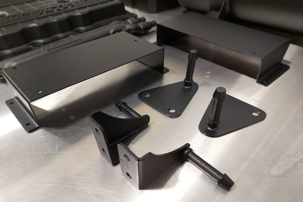 Custom LT4 1968 Chevy C10 Hot Rod Truck Parts powder coated