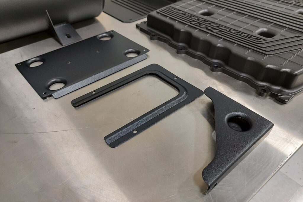 Custom LT4 1968 Chevy C10 Hot Rod Truck Parts powder coated