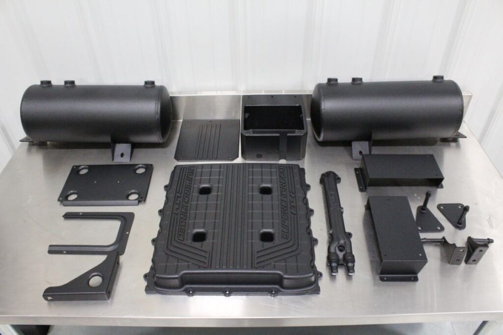 Custom LT4 1968 Chevy C10 Hot Rod Truck Parts powder coated