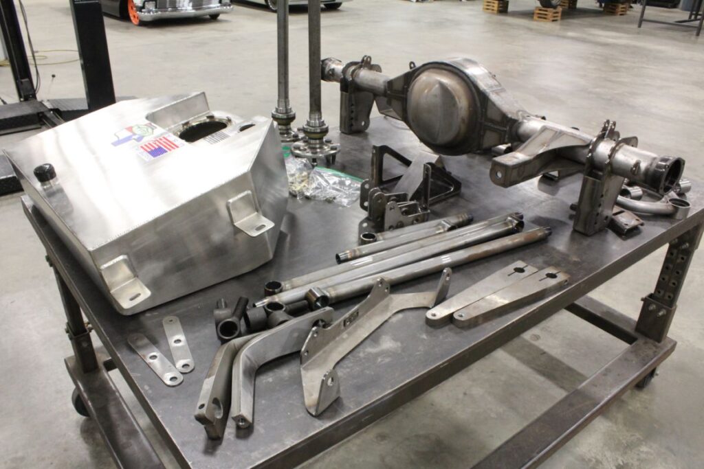 Custom LT4 1968 Chevy C10 Hot Rod Truck Parts before powdercoating Parts