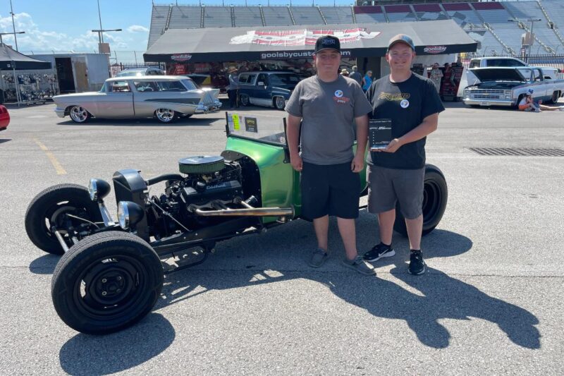 Goolsby Customs Next Generation Finalist Travis Wall 1943 Ford T Bucket at Goodguys Nashville Nationals