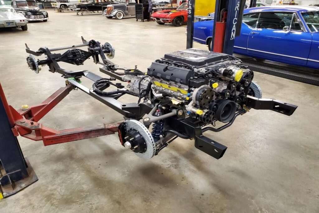 Custom LT4 1967 Camaro Pro Touring street Rod roadster shop chassis