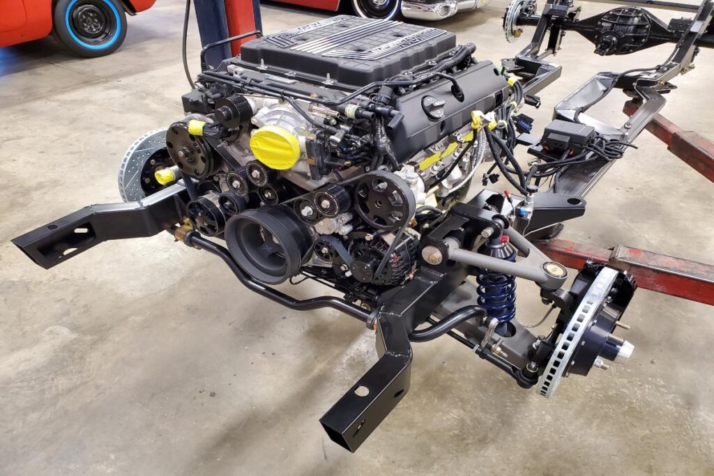 Custom LT4 1967 Camaro Pro Touring street Rod roadster shop chassis