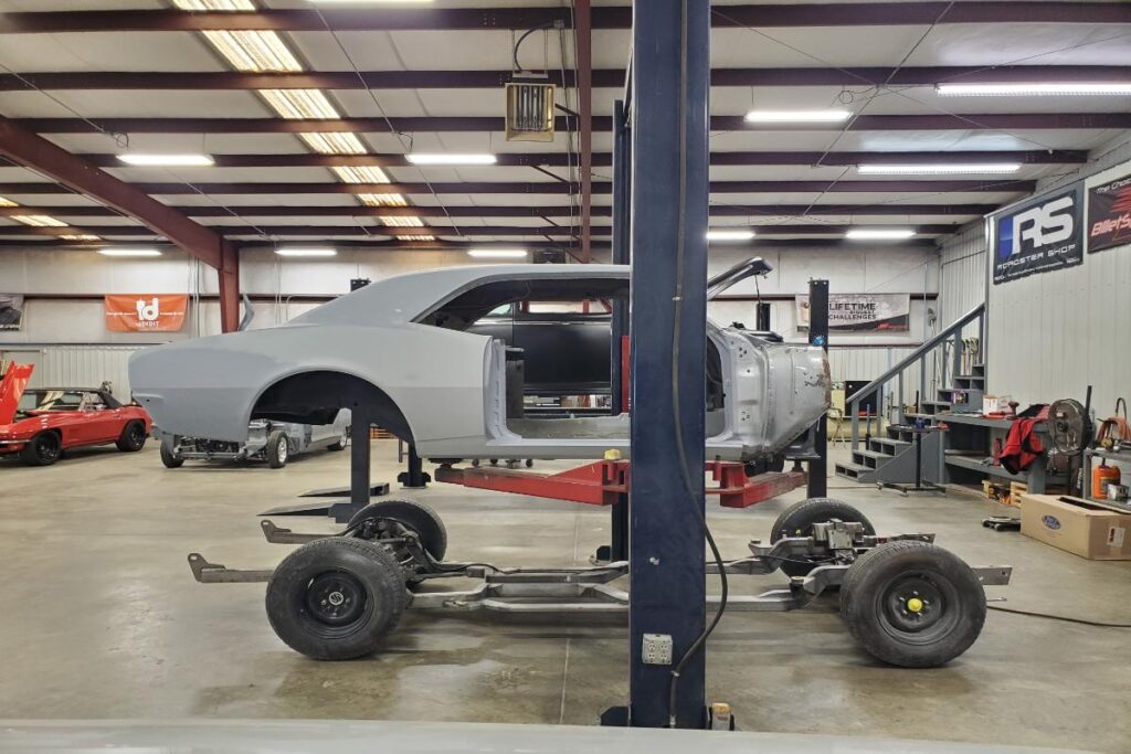 Custom LT4 1967 Camaro Pro Touring street Rod roadster shop chassis