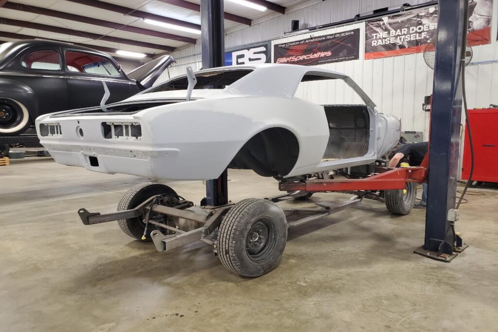 Custom LT4 1967 Camaro Pro Touring street Rod roadster shop chassis