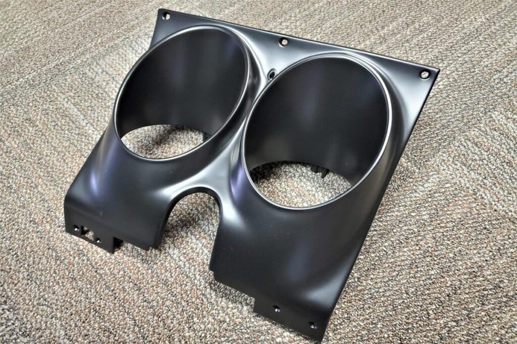 Custom LT4 1967 Camaro Pro Touring street rod in the paint shop