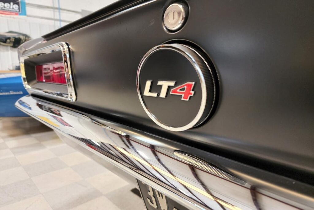 Custom LT4 1967 Camaro Pro Touring street rod in final assembly