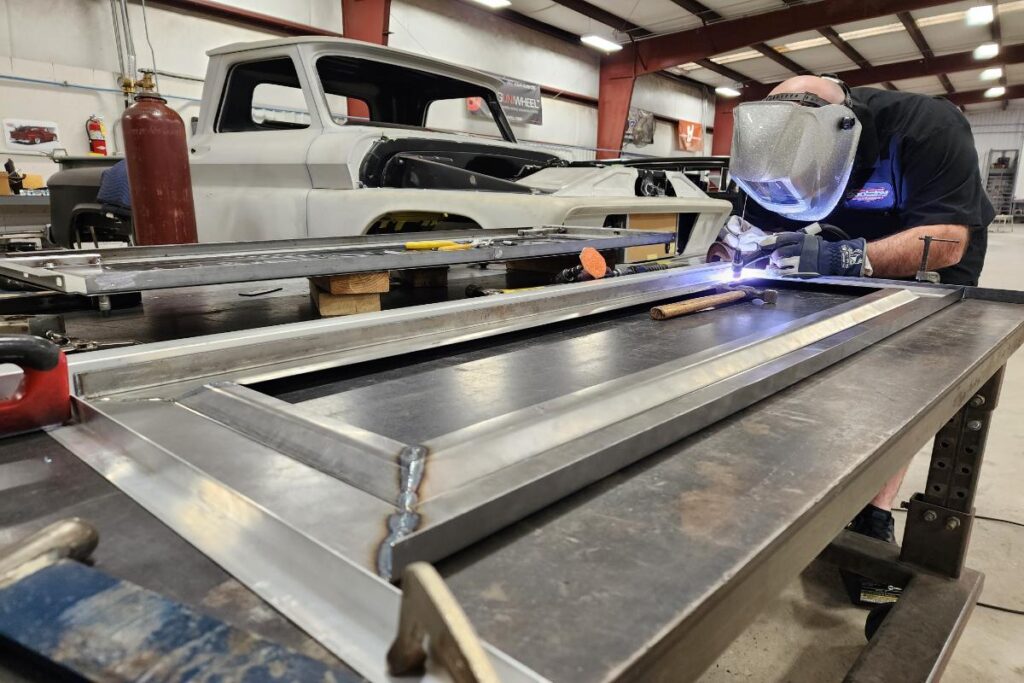 Custom 1966 C10 Chevy Pickup Restomod Fabrication