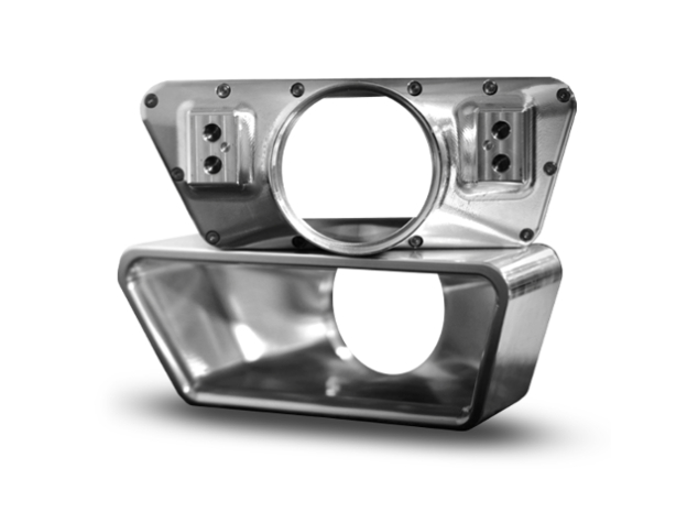 Custom Billet Exhaust tips By Goolsby Customs