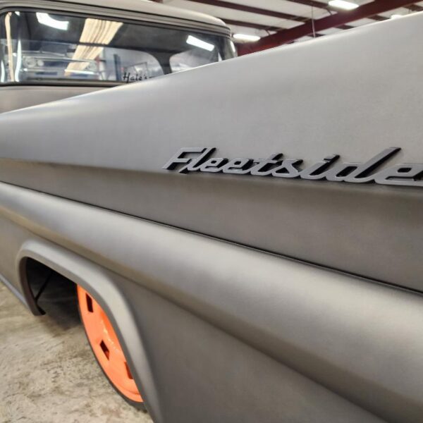 Custom supercharged LT4 1958 Apache restomod hot rod truck on a roadster shop chassis