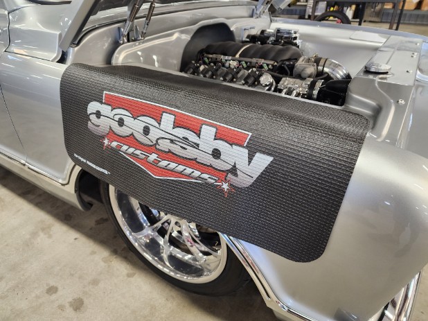 Goolsby Customs Fender Gripper 34"X 22" Protect your investment with an Original Fender Gripper. It provide protection from impact and scratches.