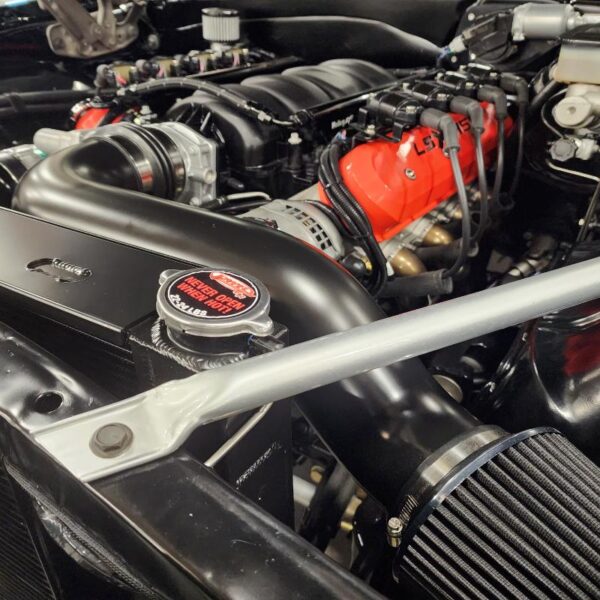 Black 1969 SS Camaro 454 LSX protouring restomod classic muscle car