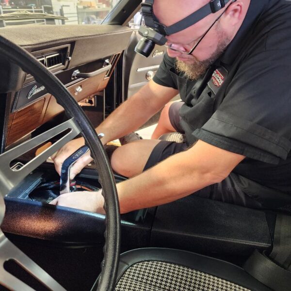 Black 1969 SS Camaro 454 LSX protouring restomod classic muscle car