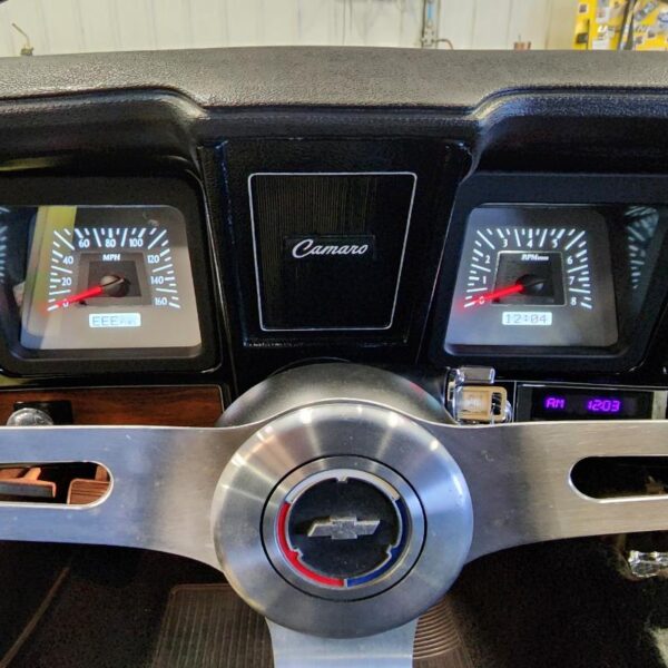 Black 1969 SS Camaro 454 LSX protouring restomod classic muscle car