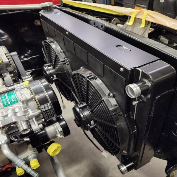 Black 1969 SS Camaro 454 LSX protouring restomod classic muscle car