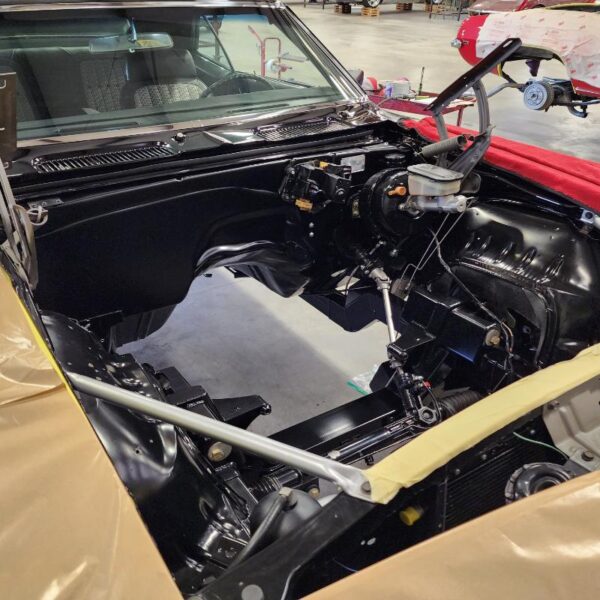 Black 1969 SS Camaro 454 LSX protouring restomod classic muscle car