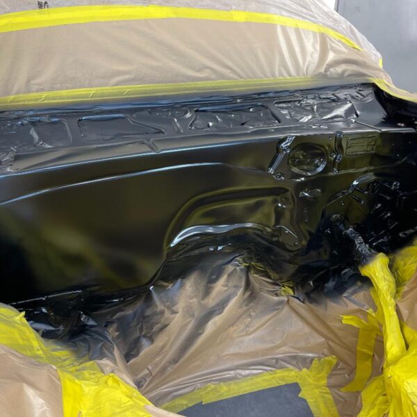 Black 1969 SS Camaro 454 LSX protouring restomod classic muscle car