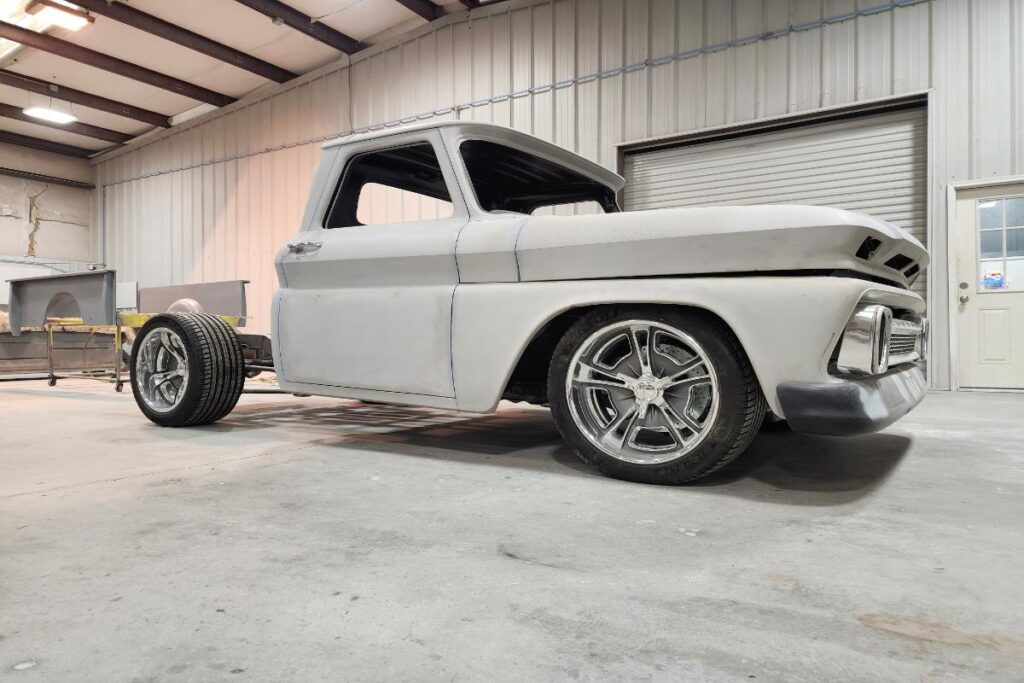 Custom Supercharged 1966 C10 Chevy Stepstide Truck Shorty Restomod Build