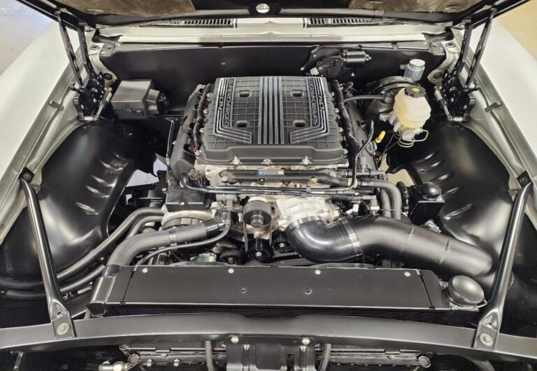 Silver 1969 Z28 Camaro Supercharged LT4 protouring restomod classic muscle car