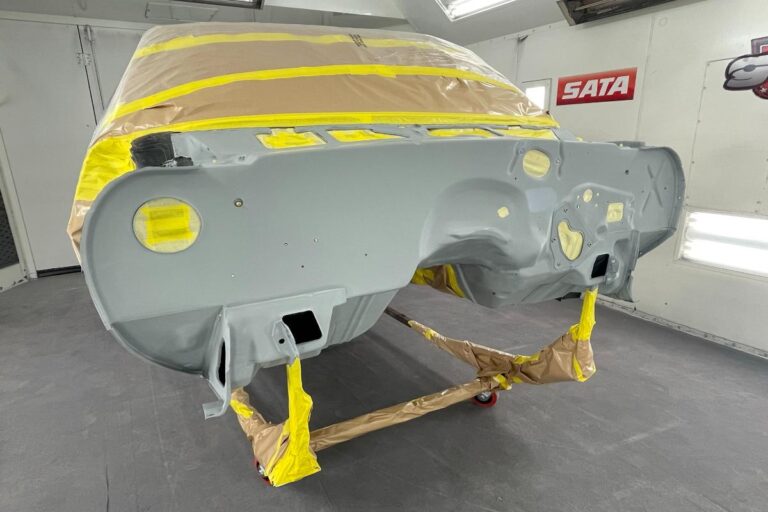 Silver 1969 Z28 Camaro Supercharged LT4 protouring restomod classic muscle car