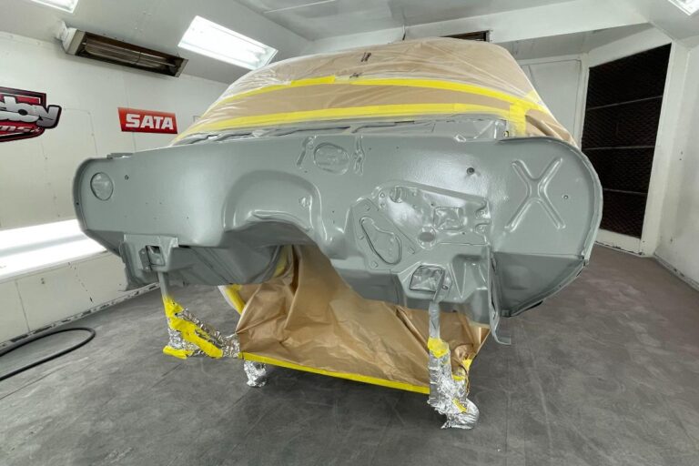 Silver 1969 Z28 Camaro Supercharged LT4 protouring restomod classic muscle car