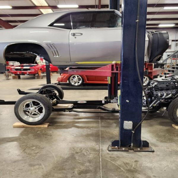 Silver 1969 Z28 Camaro Supercharged LT4 protouring restomod classic muscle car