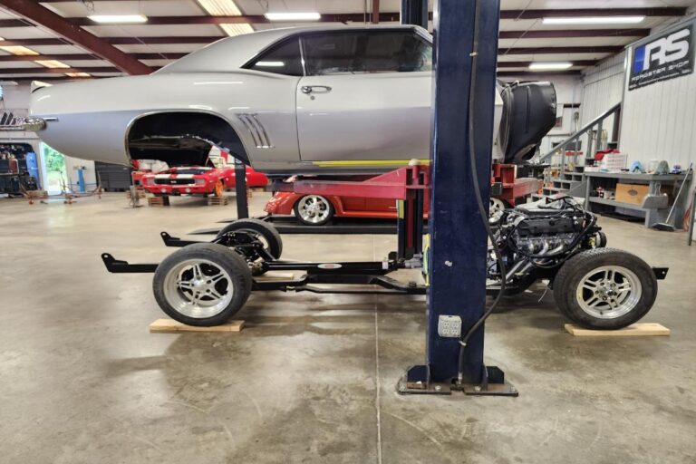 Silver 1969 Z28 Camaro Supercharged LT4 protouring restomod classic muscle car