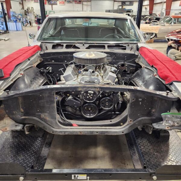 Silver 1969 Z28 Camaro Supercharged LT4 protouring restomod classic muscle car