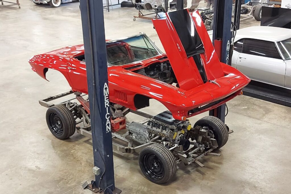 Custom classic 1967 Convertible Corvette LT4 Supercharged pro touring restomod Build