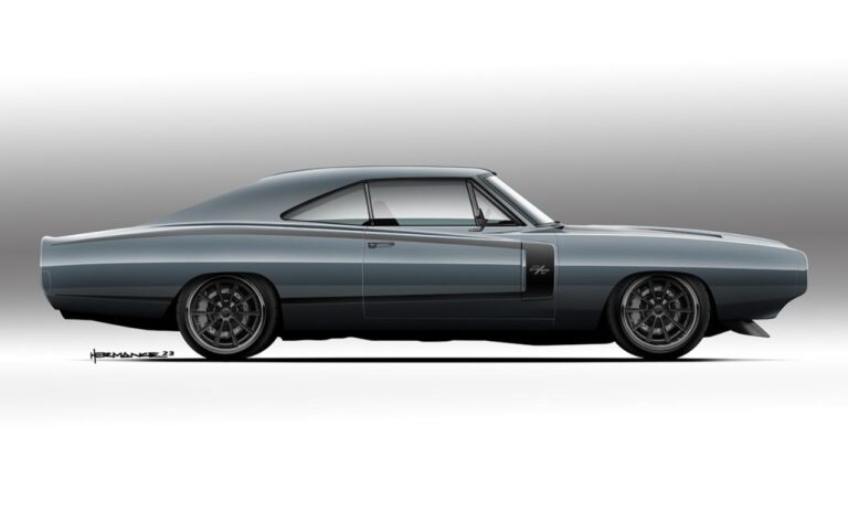 Custom 1970 Dodge Charger Hellcat Restomod