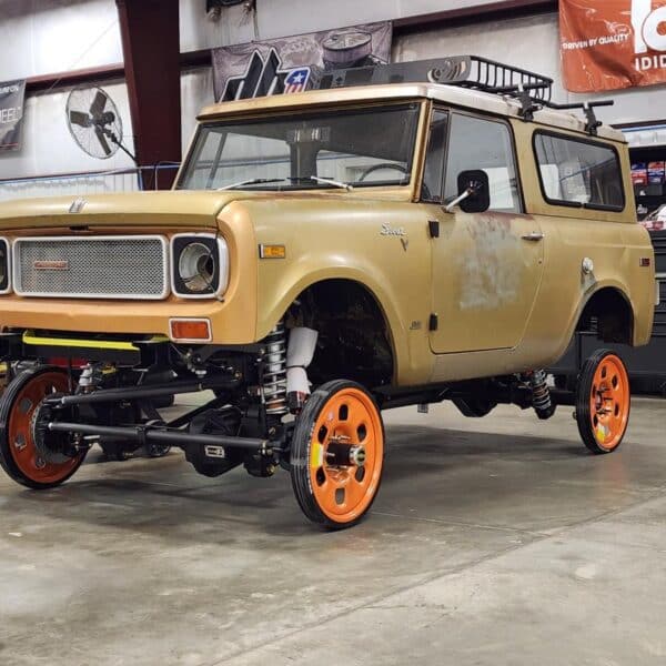 Custom 1970 International Scout Restomod with LS and Roadster Shop RS4 Chassis