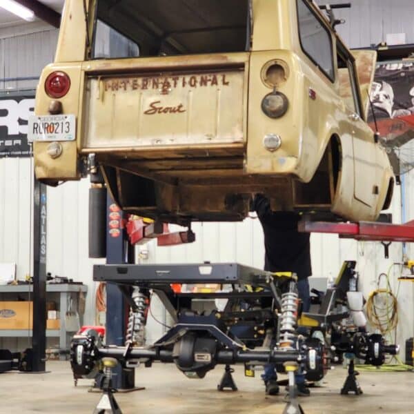 Custom 1970 International Scout Restomod with LS and Roadster Shop RS4 Chassis