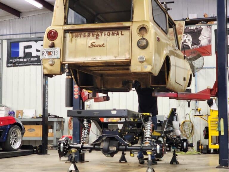 Custom 1970 International Scout Restomod with LS and Roadster Shop RS4 Chassis