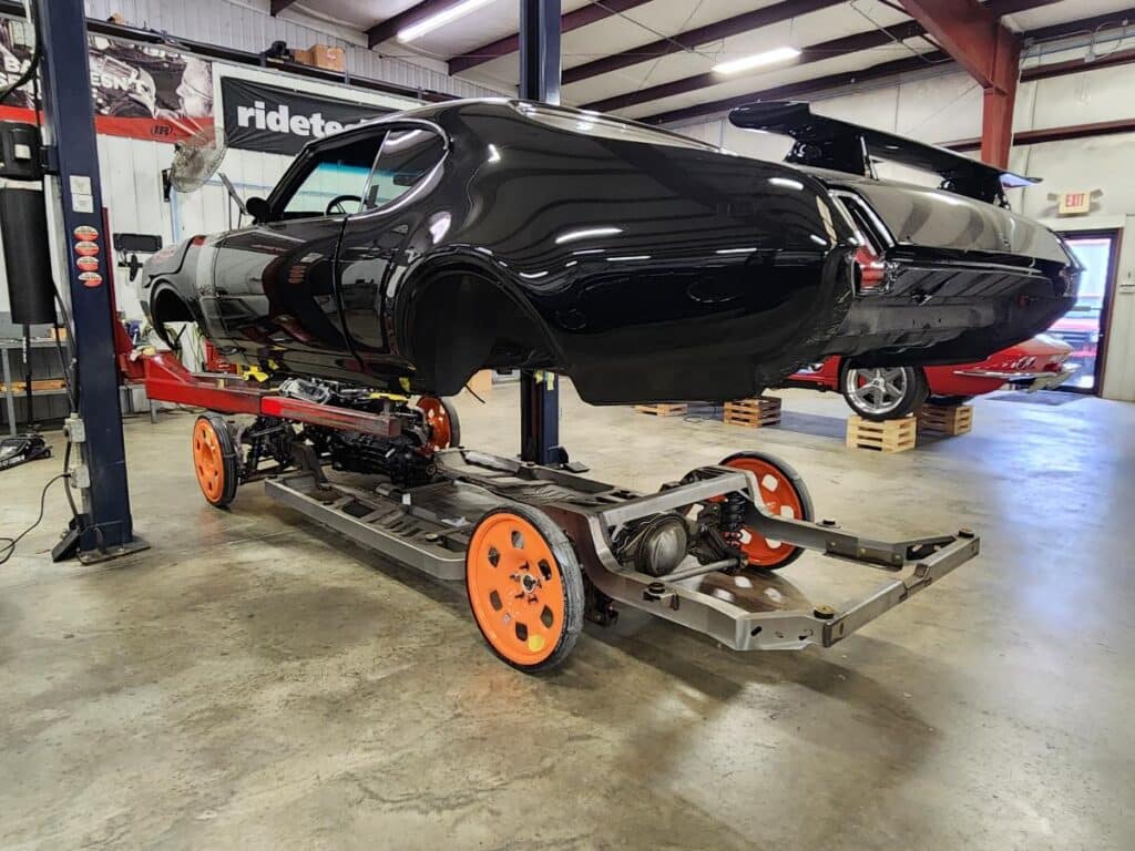 Custom 1969 442 Olds Vintage Restomod muscle car