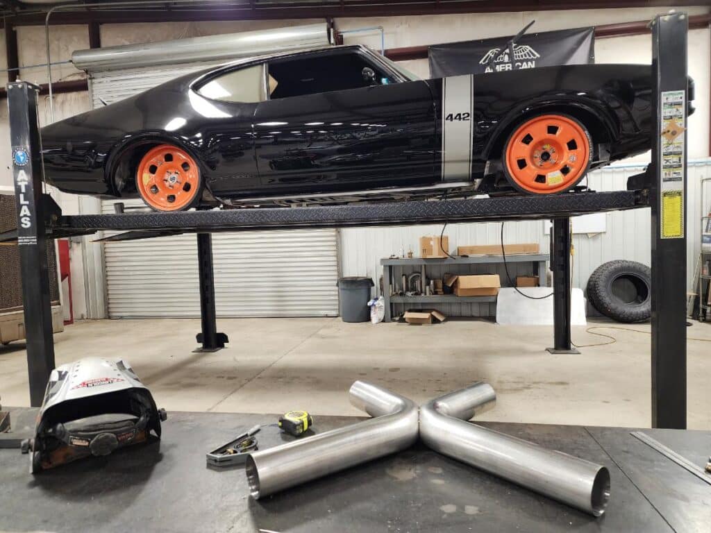 Custom 1969 442 Olds Vintage Restomod muscle car